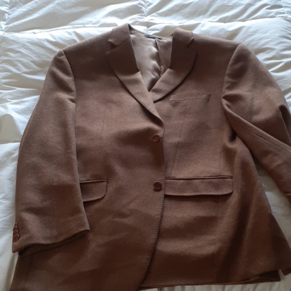Michael Kors wool/cashmere 2 button blazer
